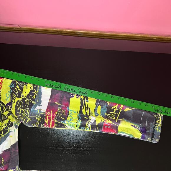 Sno skins Microfiber Graffiti Print Hoodie Zip Jacket Womens M - Picture 6 of 8